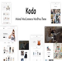 قالب مینیمال فروشگاهی Kodo برای ووکامرس