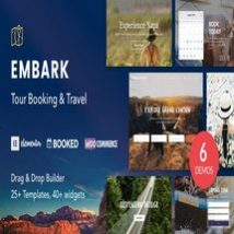 قالب تور و گردشگری Embark برای وردپرس