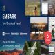 قالب تور و گردشگری Embark برای وردپرس