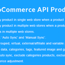 افزونه WooCommerce API Product Sync