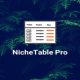 افزونه Niche Table Pro برای وردپرس