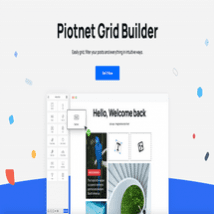 افزونه Piotnet Grid Builder برای وردپرس