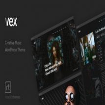 قالب سایت موسیقی Vex برای وردپرس