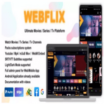 اسکریپت پرتال فیلم و سریال WebFlix