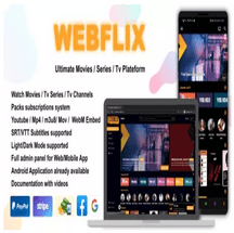اسکریپت پرتال فیلم و سریال WebFlix