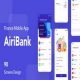 کیت رابط کاربری اپلیکیشن مالی AiriBank