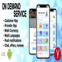 اپلیکیشن فلاتر ارائه خدمات و سرویس On Demand Service Solution