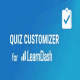 افزونه Quiz Customizer برای لرن دش