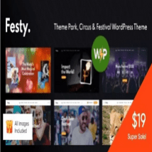 قالب خدمات بازی و سرگرمی Festy برای وردپرس