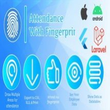 اپلیکیشن Attendance with Fingerprint – فلاتر + لاراول