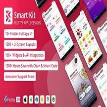 کیت رابط کاربری موبایل SmartKit فلاتر