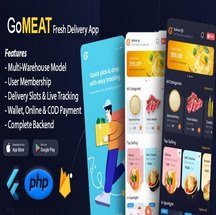 اپلیکیشن فلاتر GoMeat