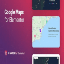 افزونه نقشه گوگل GMaper برای المنتور