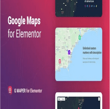 افزونه نقشه گوگل GMaper برای المنتور