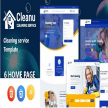 قالب HTML خدمات نظافتی Cleanu