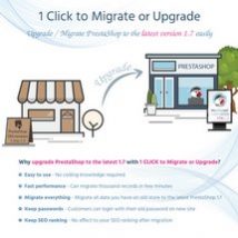 ماژول ۱ CLICK to Migrate or Upgrade برای پرستاشاپ
