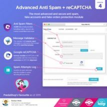 ماژول Advanced Google Re-Captcha Anti Spam برای پرستاشاپ
