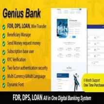 اسکریپت پی اچ پی Genius Bank