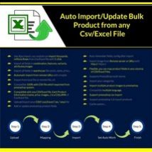 ماژول Import/Update Bulk Product برای پرستاشاپ