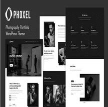 قالب عکاسی Phoxel برای وردپرس
