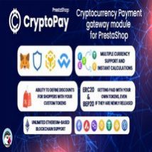 ماژول پرداخت کریپتوکارنسی CryptoPay PrestaShop