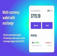 افزونه crypto wallets with exchange Premium برای وردپرس