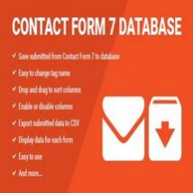 افزونه Database for Contact Form 7 برای وردپرس