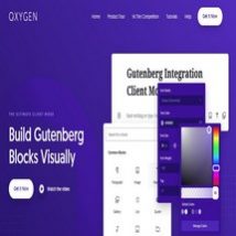 افزونه Oxygen Gutenberg Integration برای اکسیژن بیلدر