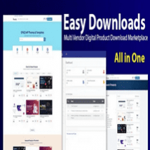اسکریپت فروشگاه محصولات دانلودی Easy Downloads