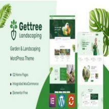قالب باغداری و پرورش گیاه Gettree برای وردپرس