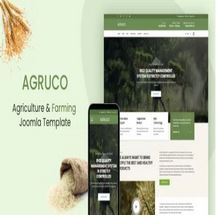 قالب کشاورزی و محصولات ارگانیک Agruco برای جوملا