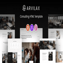قالب HTML امور مشاوره ای شرکتی Arvilax