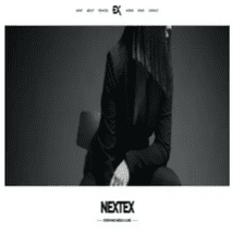 قالب تک صفحه آتلیه عکاسی Nextex برای وردپرس
