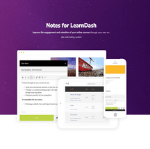 افزونه Snap Orbital Notes for LearnDash