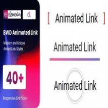 ادآن BWD Animated Link برای المنتور