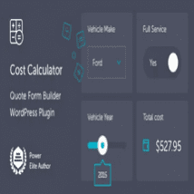 افزونه QuanticaLabs Cost Calculator for WordPress