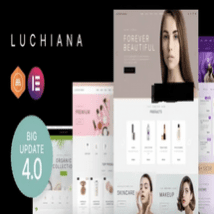 قالب فروشگاه لوازم آرایشی Luchiana برای ووکامرس RTL