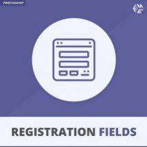 ماژول Custom Registration Form برای پرستاشاپ