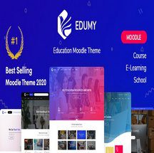 قالب آموزش مجازی Edumy برای Moodle