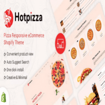 قالب فروشگاهی HotPizza برای شاپیفای