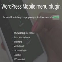 افزونه WP Mobile Menu Premium: طراحی منوهای واکنش‌گرا برای وب‌سایت