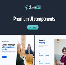 کیت رابط کاربری Chakra UI Pro