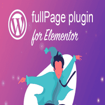 افزونه fullPage.js برای المنتور