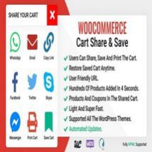 افزونه WooCommerce Cart Share and Save