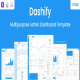 قالب Dashify دشیفای چندمنظوره مدیریتی