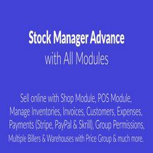 اسکریپت Stock Manager Advance with All Modules