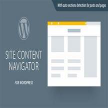 دانلود افزونه Site Content Navigator برای وردپرس
