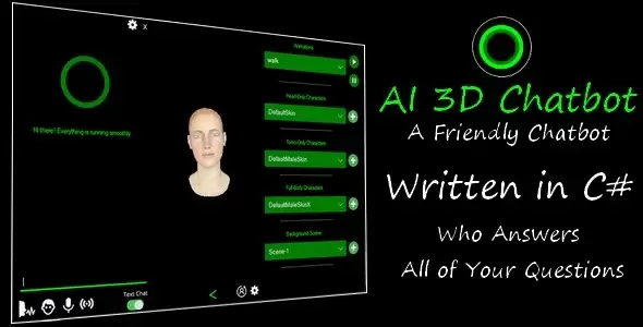 دانلود Artificial Intelligence 3D Chatbot