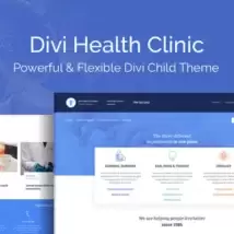 دانلود افزونه Divi Health Clinic