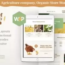 قالب کشاورزی و محصولات ارگانیک Farm Agrico برای وردپرس